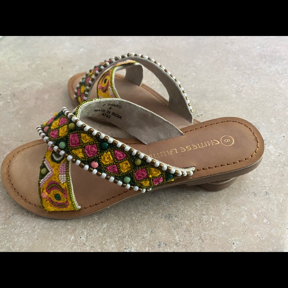 Chinese Laundry Tapestry Sandals